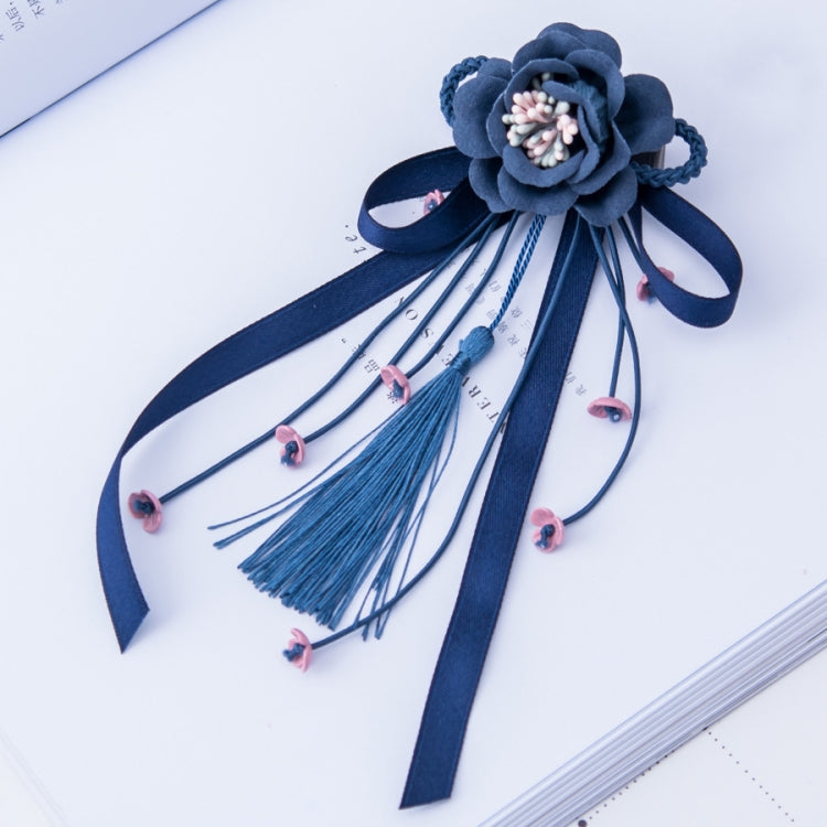 3 PCS Ancient Style Hair Accessories Tassels Streamers Hairpins Hair Accessories Handmade Flowers Headdress