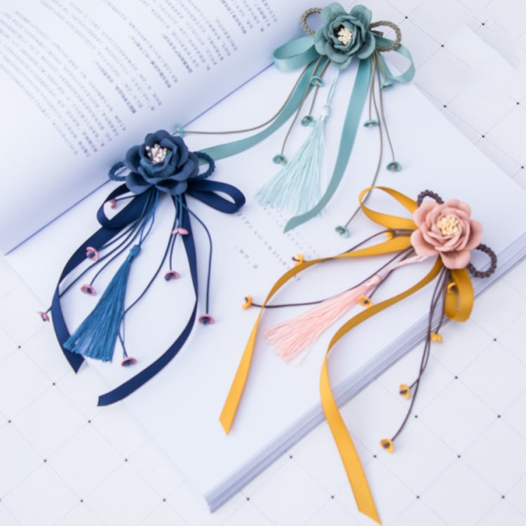 3 PCS Ancient Style Hair Accessories Tassels Streamers Hairpins Hair Accessories Handmade Flowers Headdress