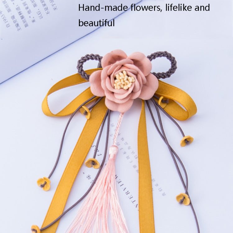 3 PCS Ancient Style Hair Accessories Tassels Streamers Hairpins Hair Accessories Handmade Flowers Headdress