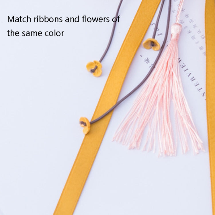 3 PCS Ancient Style Hair Accessories Tassels Streamers Hairpins Hair Accessories Handmade Flowers Headdress