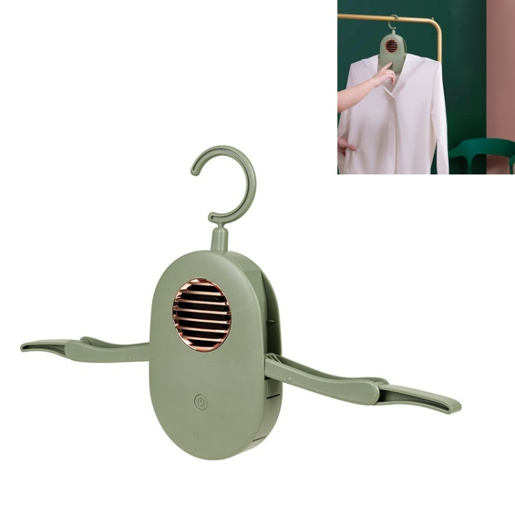 Portable Household Foldable Clothes Dryer Automatic Drying Hanger, Product specifications: Drying(Vintage Green)