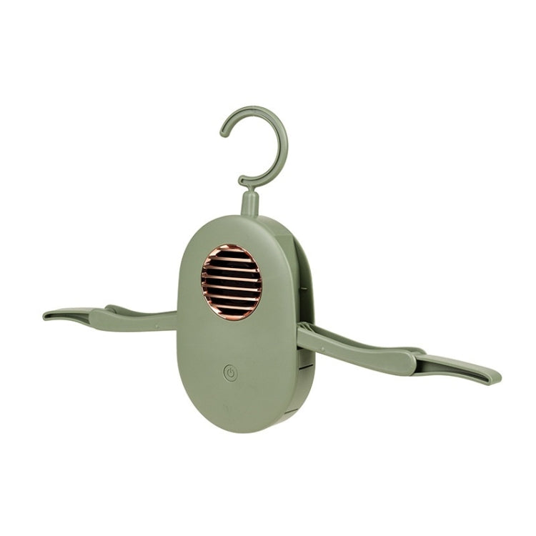 Portable Household Foldable Clothes Dryer Automatic Drying Hanger, Product specifications: Drying(Vintage Green)