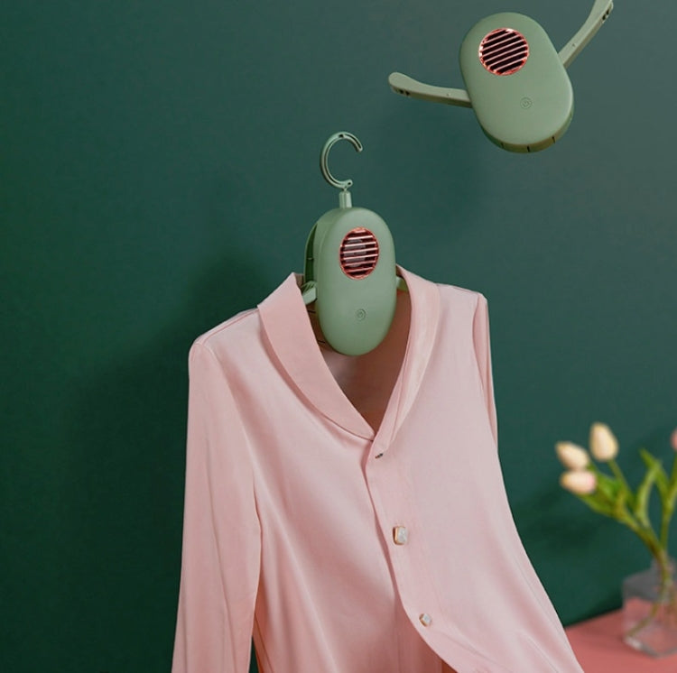 Portable Household Foldable Clothes Dryer Automatic Drying Hanger, Product specifications: Drying(Vintage Green)