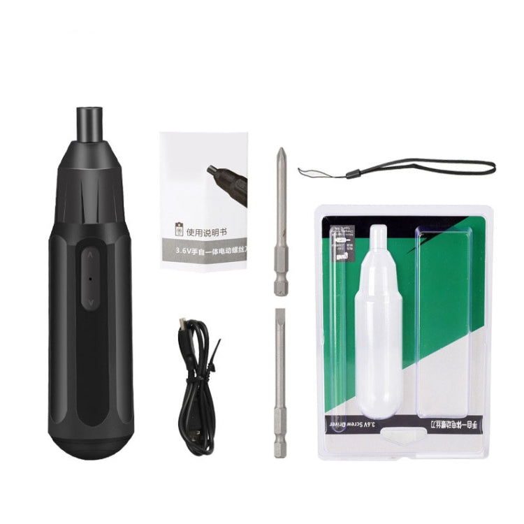 3.6V Electric Screwdriver Manual Automatic Integrated Multi-Function Charging Screwdriver Set, Classification: Blister Box Package