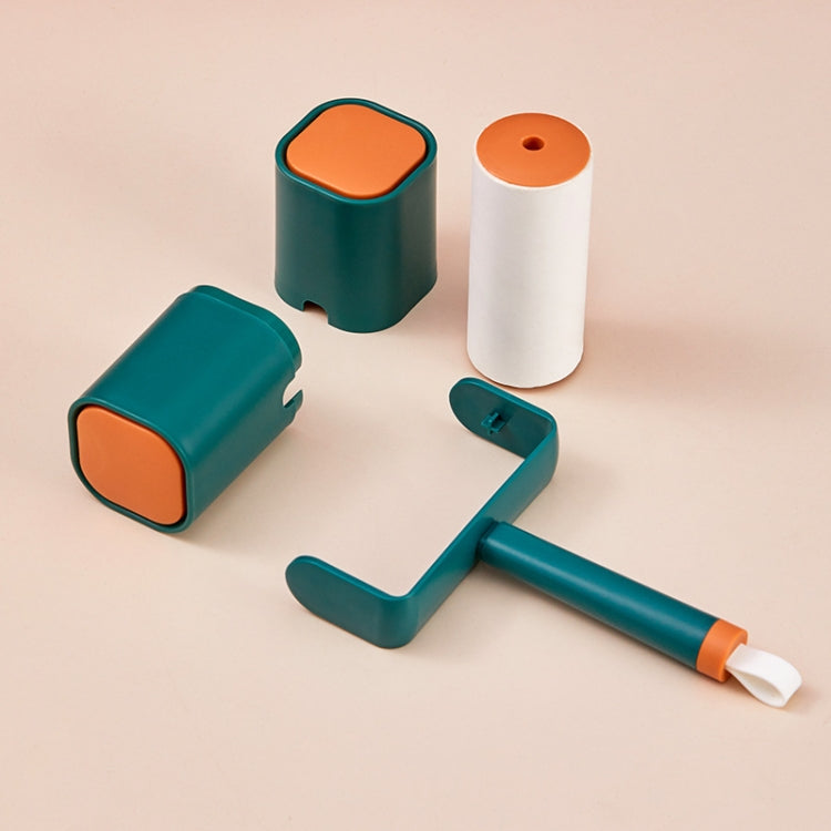 2 PCS Household Square Color Contrast Roller Pet Clothes Sticking Device