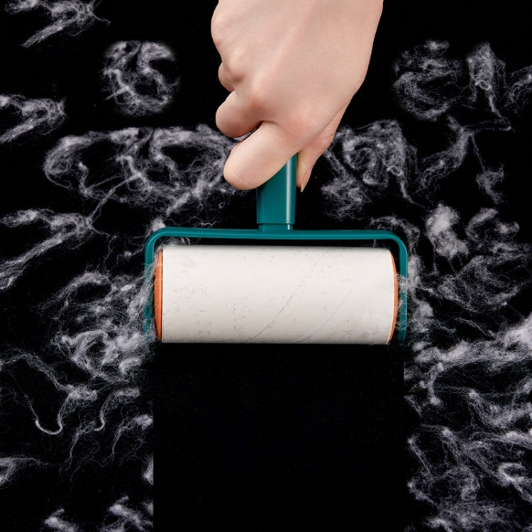 2 PCS Household Square Color Contrast Roller Pet Clothes Sticking Device