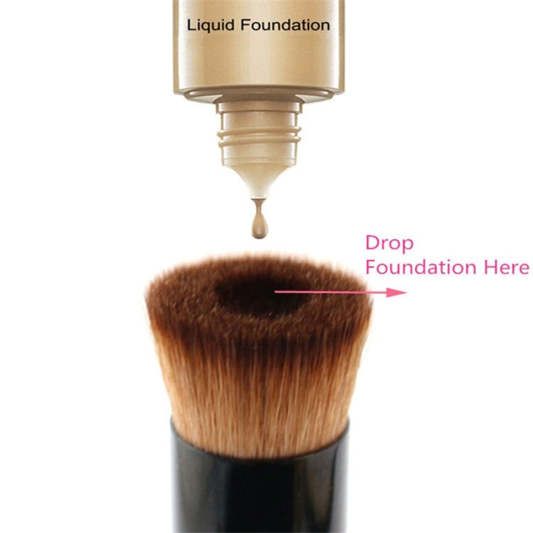 Foundation Brush BB Cream Single Makeup Brushes Professional Beauty Tool(Black)