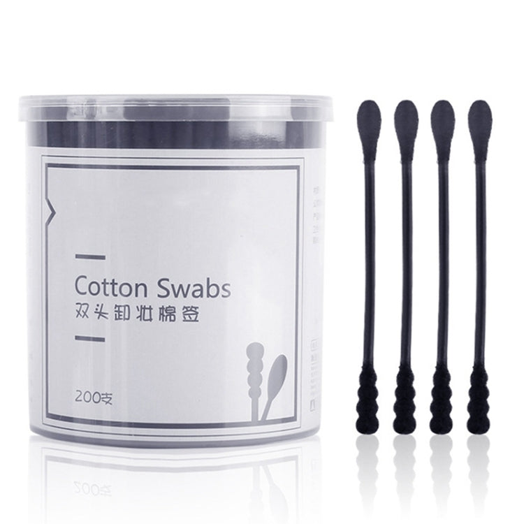 Disposable Spiral Makeup Cotton Swab Portable Cleaning Makeup Tool