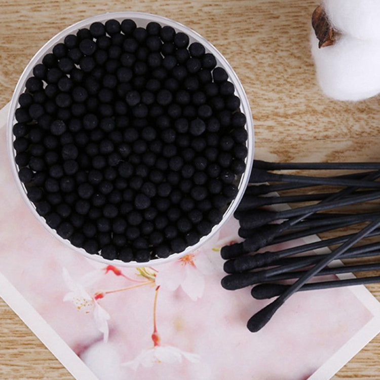 Disposable Spiral Makeup Cotton Swab Portable Cleaning Makeup Tool