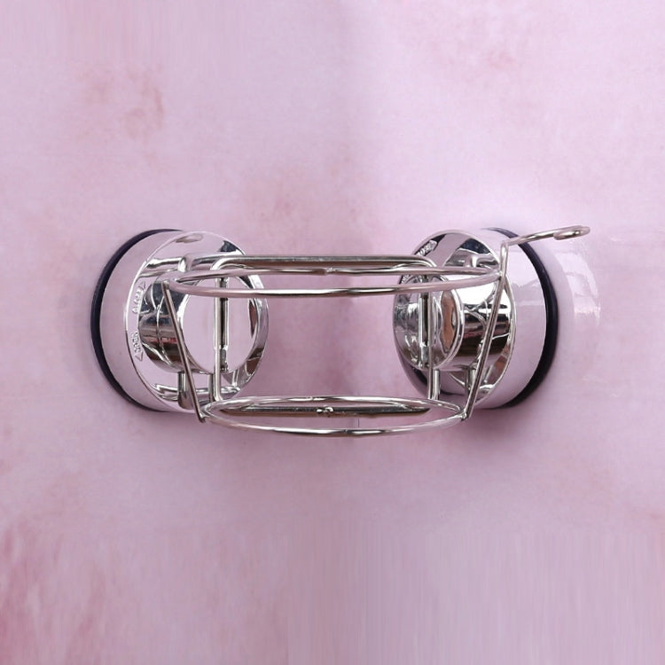 Powerful Suction Cup Hair Dryer Rack Bathroom Wall Suction Rack