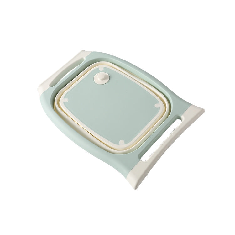 Multifunctional Cutting Board Kitchen Foldable Vegetable Washing Basin, Size:Large