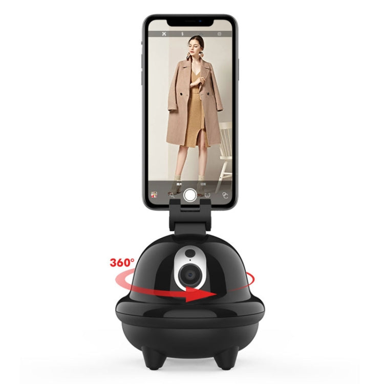 U-2 360 Degree Rotation Panoramic Head Auto AI Face Tracking Object Tracking Holder With Phone Clamp for Smartphones, GoPro, DSLR Cameras