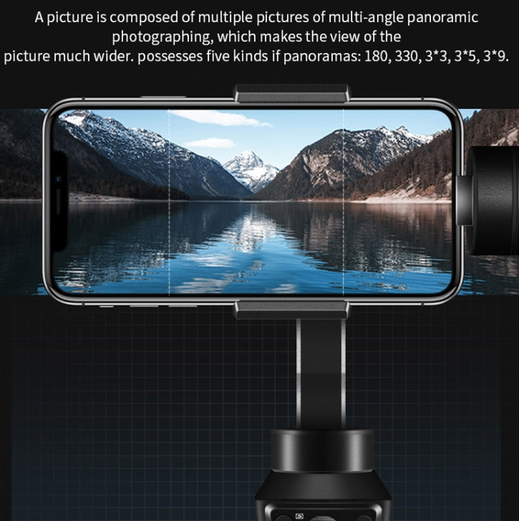 AOCHUAN Smart S1 Handheld Stabilizer Three-Axis Intelligent Follow-Up Anti-Shake Bracket Multi-Function Shooting Handheld Gimbal