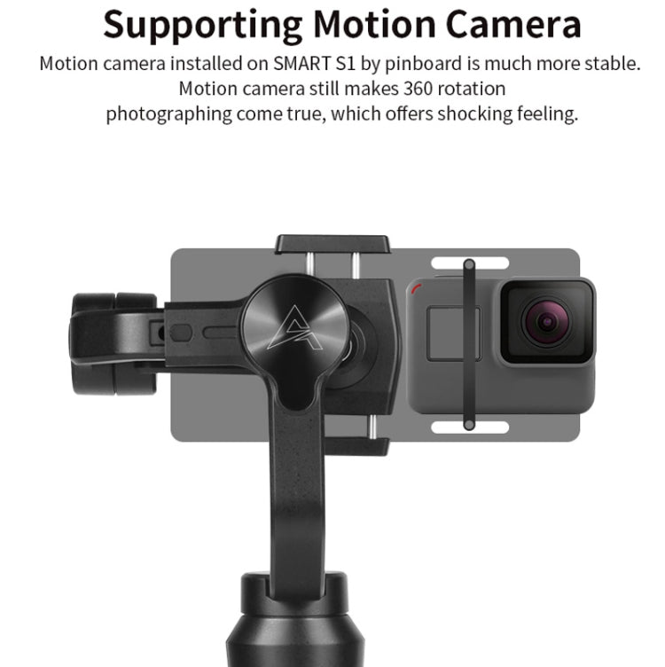 AOCHUAN Smart S1 Handheld Stabilizer Three-Axis Intelligent Follow-Up Anti-Shake Bracket Multi-Function Shooting Handheld Gimbal