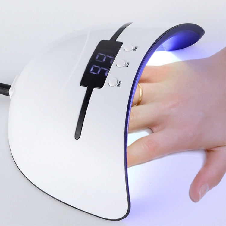 UV Lamp LED Nail Lamp Nail Dryer Fingernail Gel Curing Sensor, Color:36W UV LED lamp