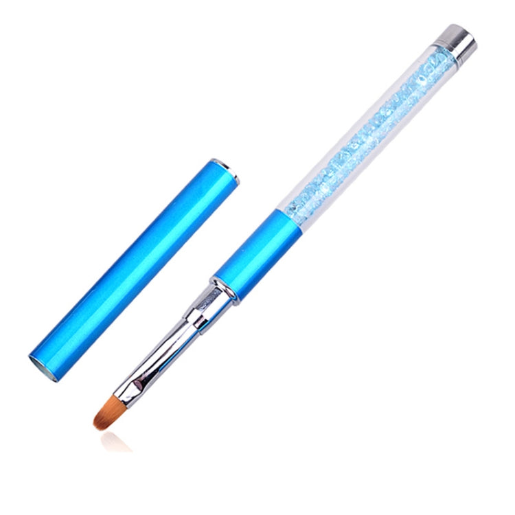 3 PCS Manicure Tool Set Crystal Carved Light Therapy Pen 3D Special Painted Drawing Flower Diamond Rod
