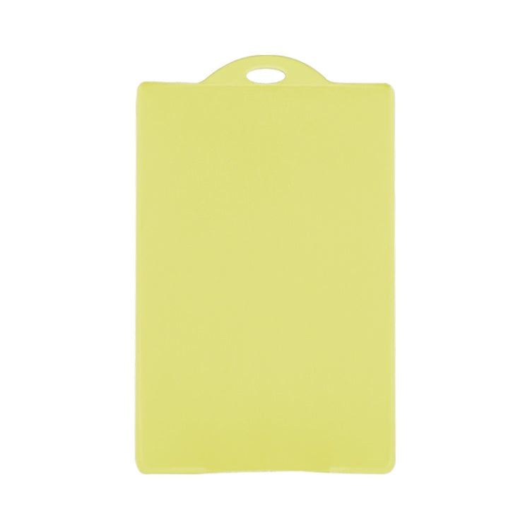 Card Holder Cover Slim PVC Transparent IC Card Bus Credit Card Cover Case Holder