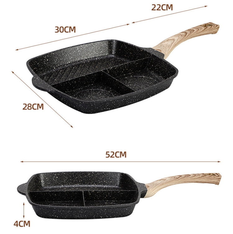 3 In 1 Multi-Function Breakfast Pot Non-Stick Pan