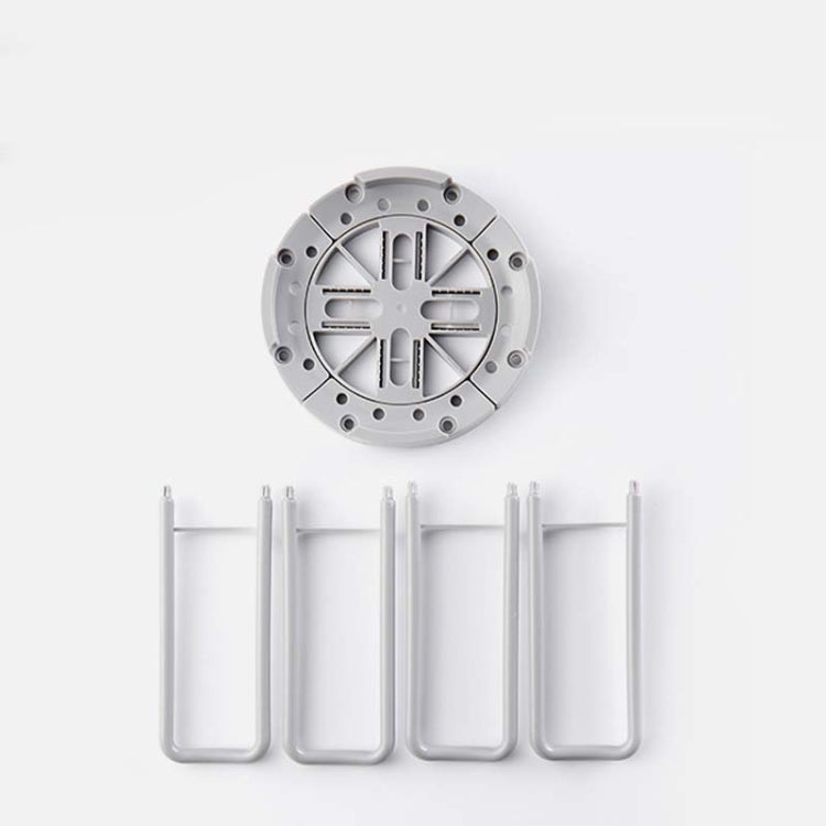 2 PCS Retractable Drain Dish Rack Household Detachable Kitchen Bowl Cup Storage Rack
