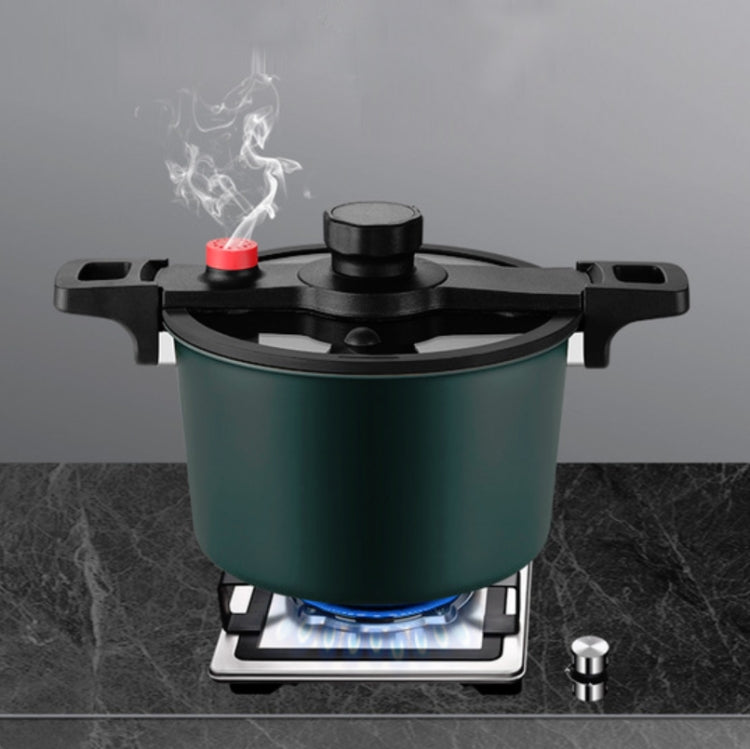 6L Large Capacity Saucepan Non-Stick Pan Micro Pressure Cooker For Induction Cooker, Specification:Aluminum Pot