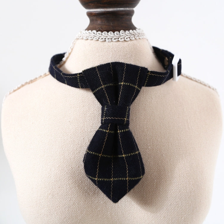 4 PCS Pet Sub-Bow Tie Adjustable Cat Dog Collar Accessories, Style:Tie, Size:S 17-32cm