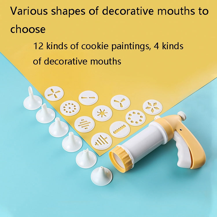 16 in 1 Cream Cake Decorating Mouth Set Cookie DIY Decorating Device