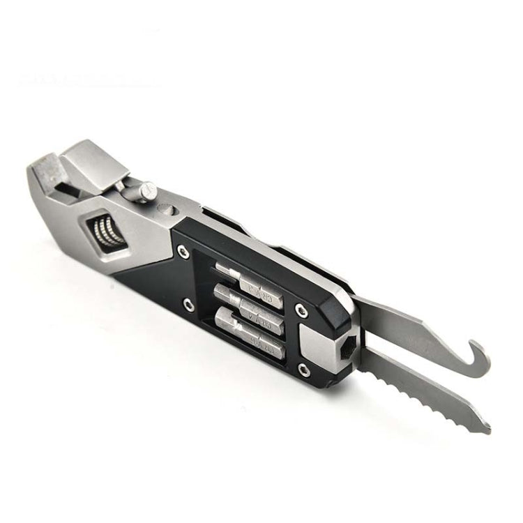 Stainless Steel Adjustable Wrench Foldable Allen Wrench Multi-Function Wrench With Screwdriver
