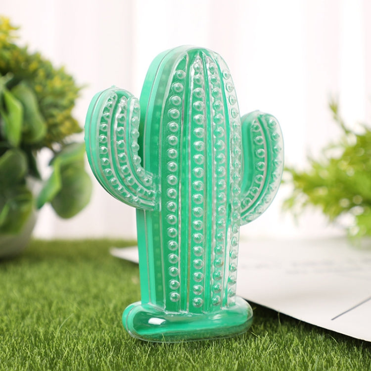 12 PCS Cactus Shape Wedding Candy Box Transparent Plastic Children Souvenir Wedding Supplies Candy Box Random Color Delivery