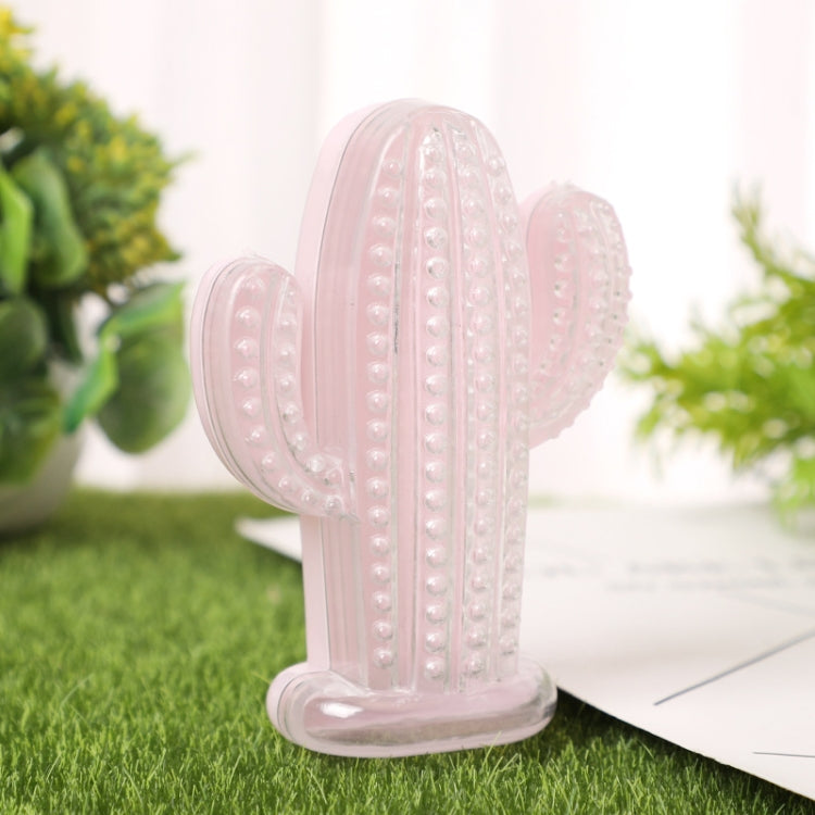 12 PCS Cactus Shape Wedding Candy Box Transparent Plastic Children Souvenir Wedding Supplies Candy Box Random Color Delivery