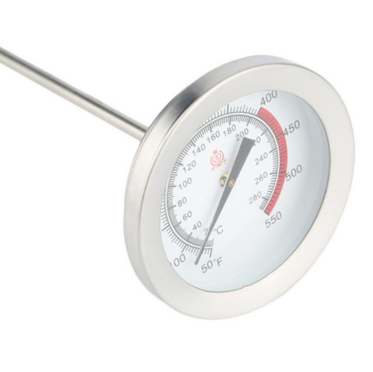 2 PCS Stainless Steel Oil Temperature Thermometer Barbecue Thermometer