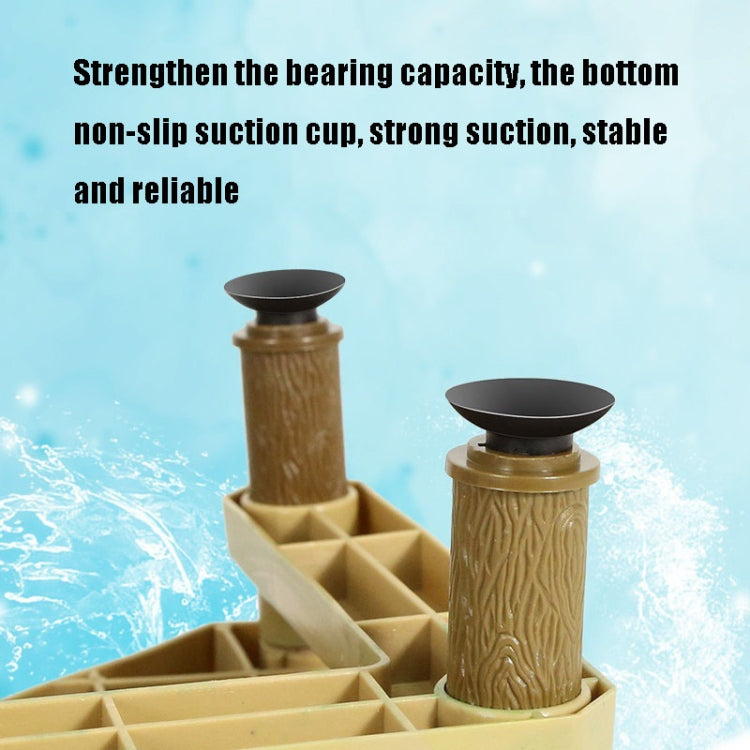 Turtle Basking Platform Floating Island Climbing Turtle Tank, Size:S