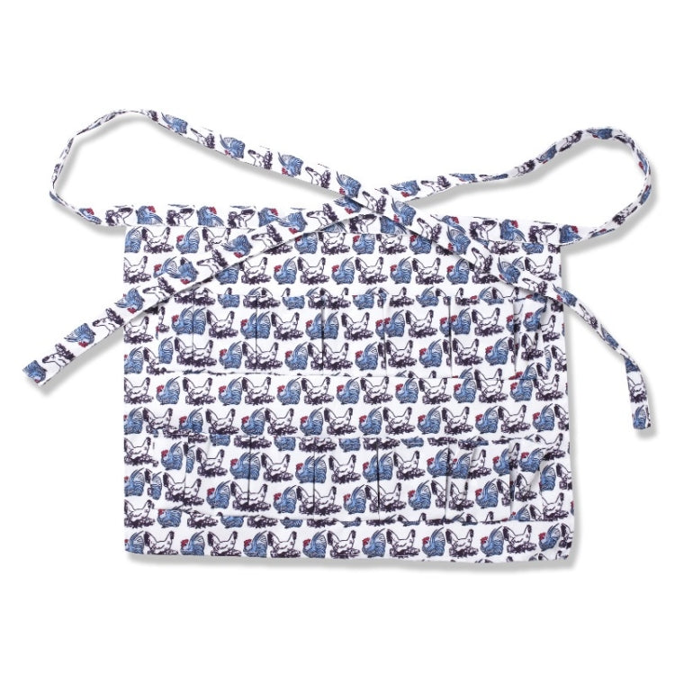 5 PCS  Egg Collection Skirt Multi-Pocket Egg Apron, Size:M