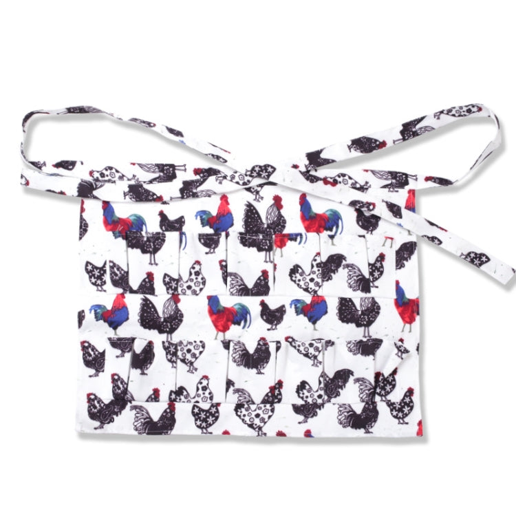 5 PCS  Egg Collection Skirt Multi-Pocket Egg Apron, Size:M