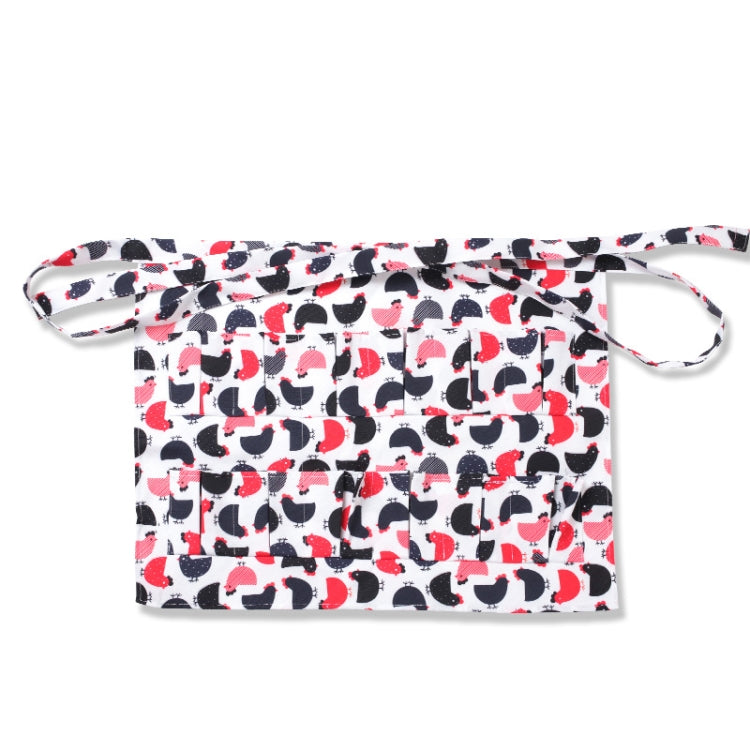 5 PCS  Egg Collection Skirt Multi-Pocket Egg Apron, Size:M