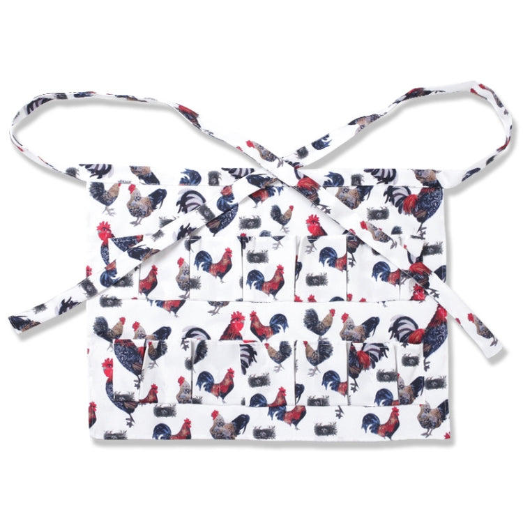 5 PCS  Egg Collection Skirt Multi-Pocket Egg Apron, Size:M