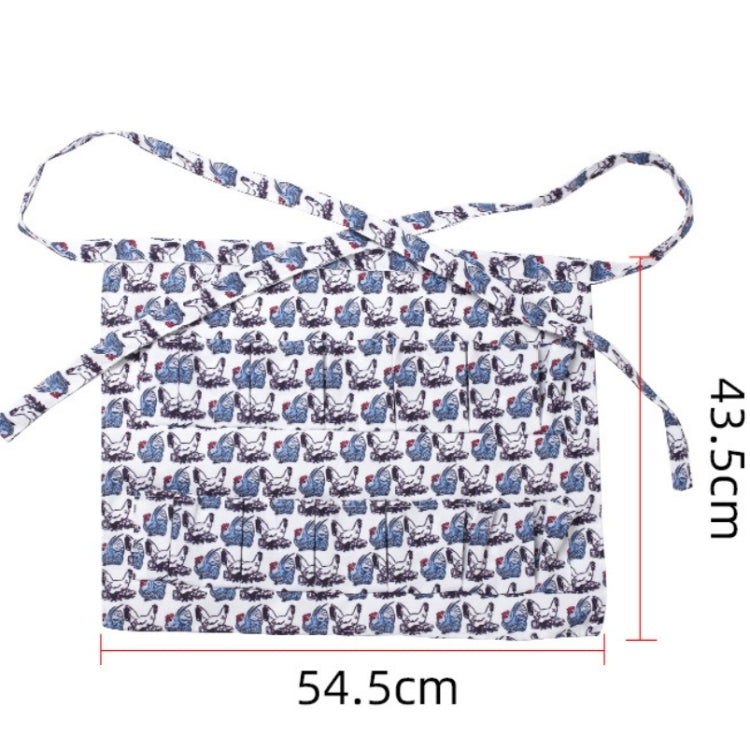 5 PCS  Egg Collection Skirt Multi-Pocket Egg Apron, Size:L