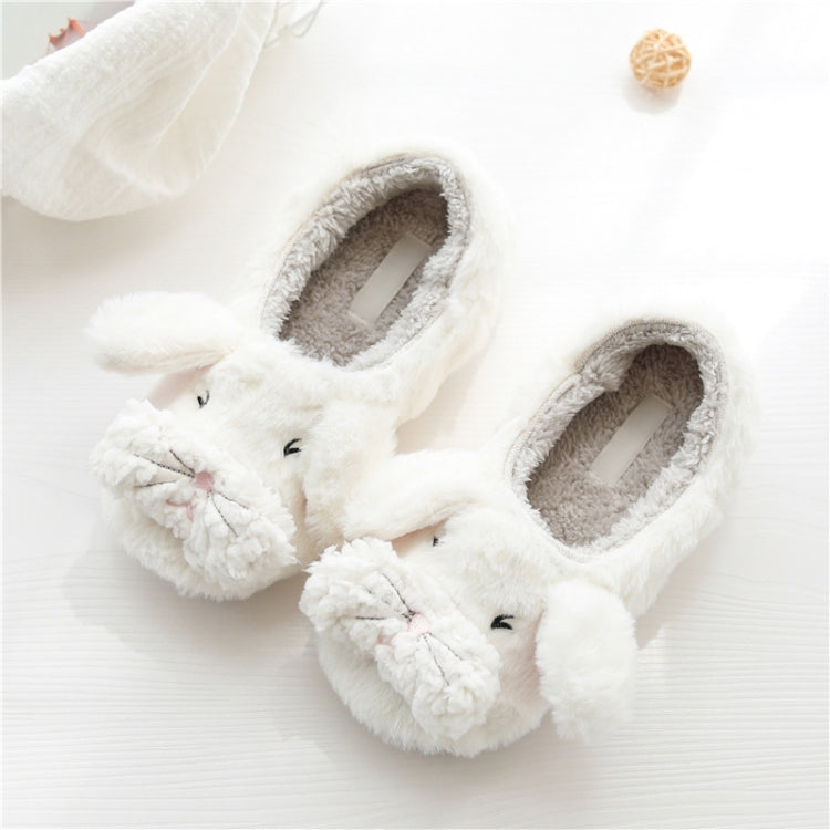 Autumn And Winter Indoor Cartoon Warm Cotton Slippers, Size: M(37-38)