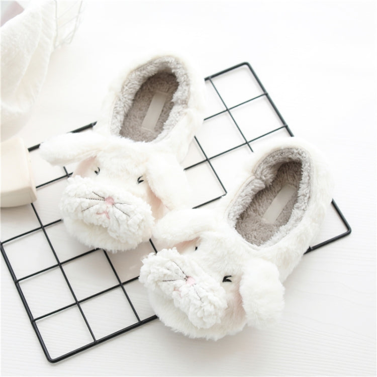 Autumn And Winter Indoor Cartoon Warm Cotton Slippers, Size: M(37-38)