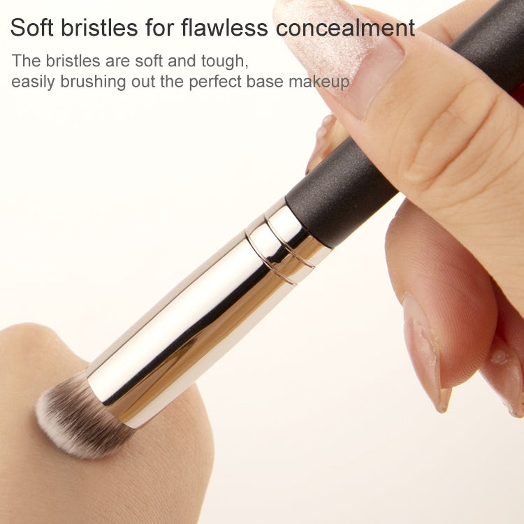 4 PCS Fiber Hair Makeup Brush Wooden Handle Foundation Brush, Style:270 Concealer Brush