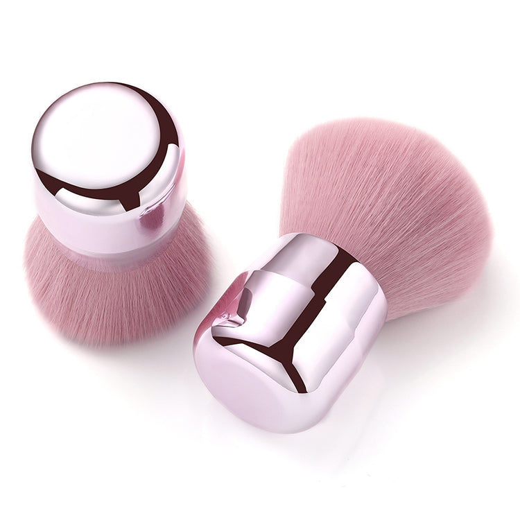 2 PCS Loose Powder Brush Mushroom Head Makeup Brush Set Makeup Powder Brush Soft Hair Blush Brush