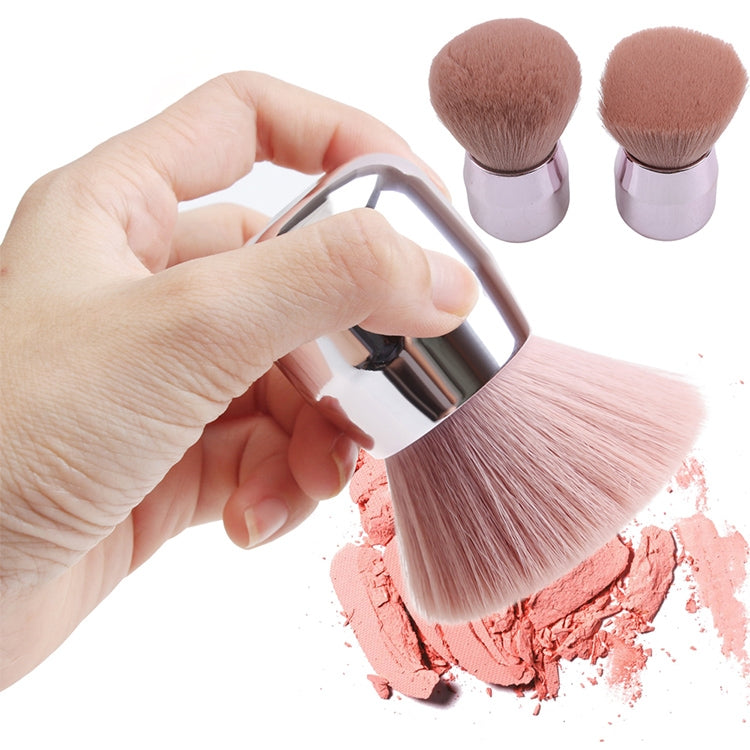 2 PCS Loose Powder Brush Mushroom Head Makeup Brush Set Makeup Powder Brush Soft Hair Blush Brush