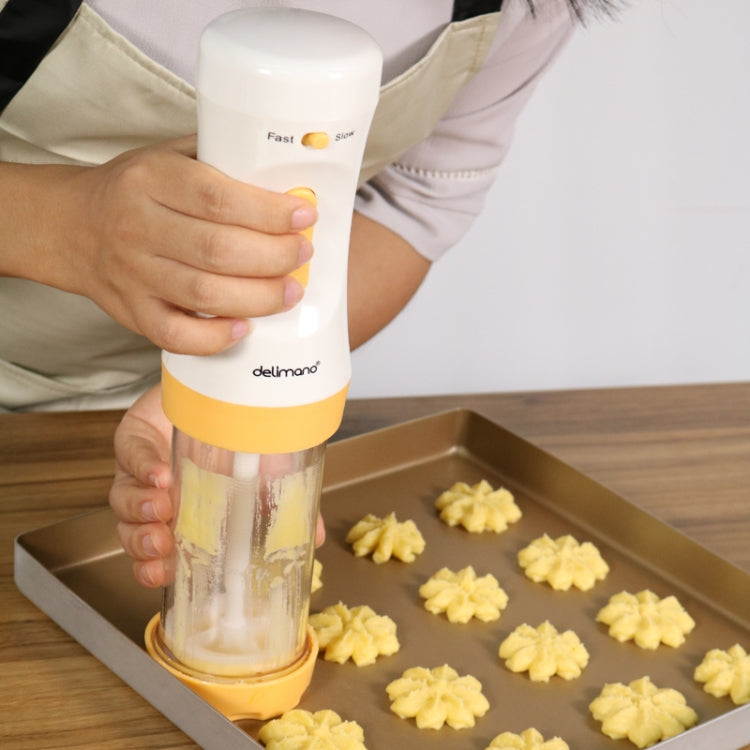 16 in 1 DIY Cake Decorating Mouth Biscuit Machine Biscuit Cookie Puff Decorating Mouth Electric Cream Gun Set