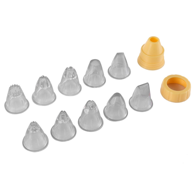 13 in 1 PP Cake Decorating Mouth Set Cream Decorating Bag(PP Mouth)