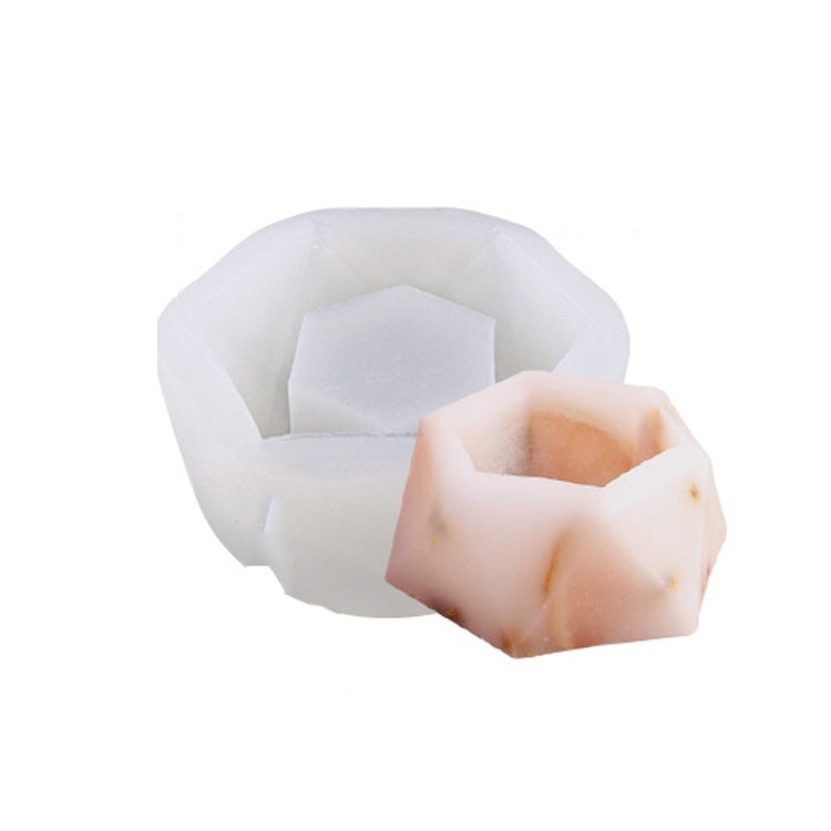 SX-ZW-188 Fleshy Three-Dimensional Candle Silicone Mold DIY Handmade Soap Aromatherapy Epoxy Mold