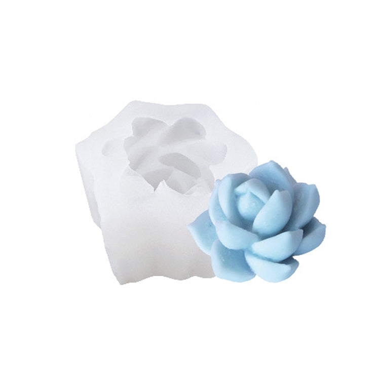 SX-ZW-191 Fleshy Three-Dimensional Candle Silicone Mold DIY Handmade Soap Aromatherapy Epoxy Mold