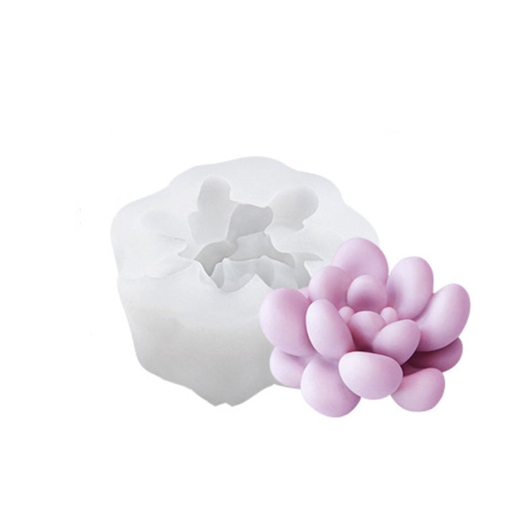 SX-ZW-200 Fleshy Three-Dimensional Candle Silicone Mold DIY Handmade Soap Aromatherapy Epoxy Mold
