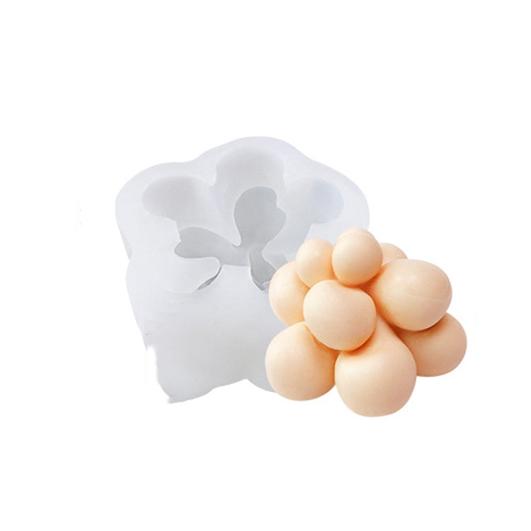 SX-ZW-201 Fleshy Three-Dimensional Candle Silicone Mold DIY Handmade Soap Aromatherapy Epoxy Mold