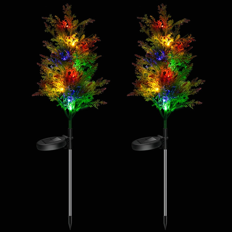 Solar LED Simulation Tree Lawn Light Christmas Decoration Outdoor Courtyard Garden Landscape Lamp
