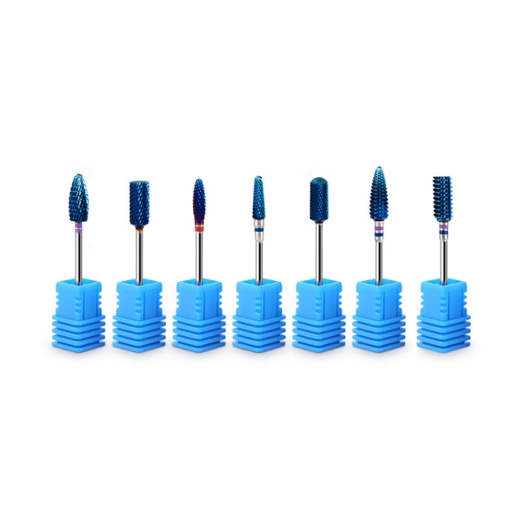 3 PCS Nail Tungsten Steel Polishing Head Nail Polishing Machine Accessories, Specification: BQ-M3