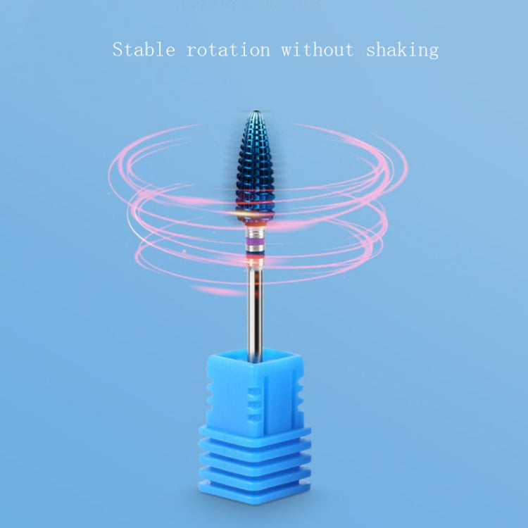3 PCS Nail Tungsten Steel Polishing Head Nail Polishing Machine Accessories, Specification: BQ-M4